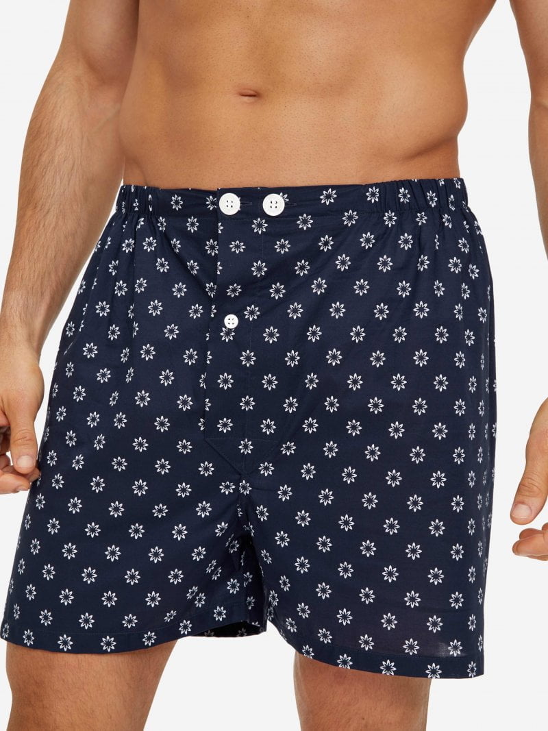 mens-short-pyjamas-nelson-86-cotton-batiste-navy-waist
